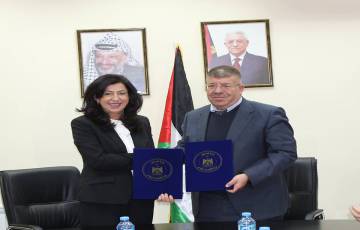 وزارة الاقتصاد الوطني توقع اتفاقيات دعم الابتكار ونقل التكنولوجيا مع عدد من المؤسسات الفلسطينية