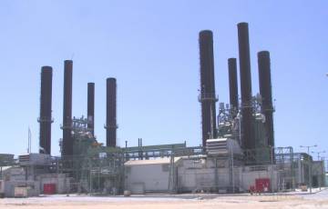 سلطة الطاقة بغزة توضح سبب عدم إمكانية تشغيل المولد الرابع بمحطة التوليد  