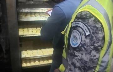 الضابطة الجمركية وجهات الاختصاص تغلق مخبز عن العمل في محافظة رام الله والبيرة 